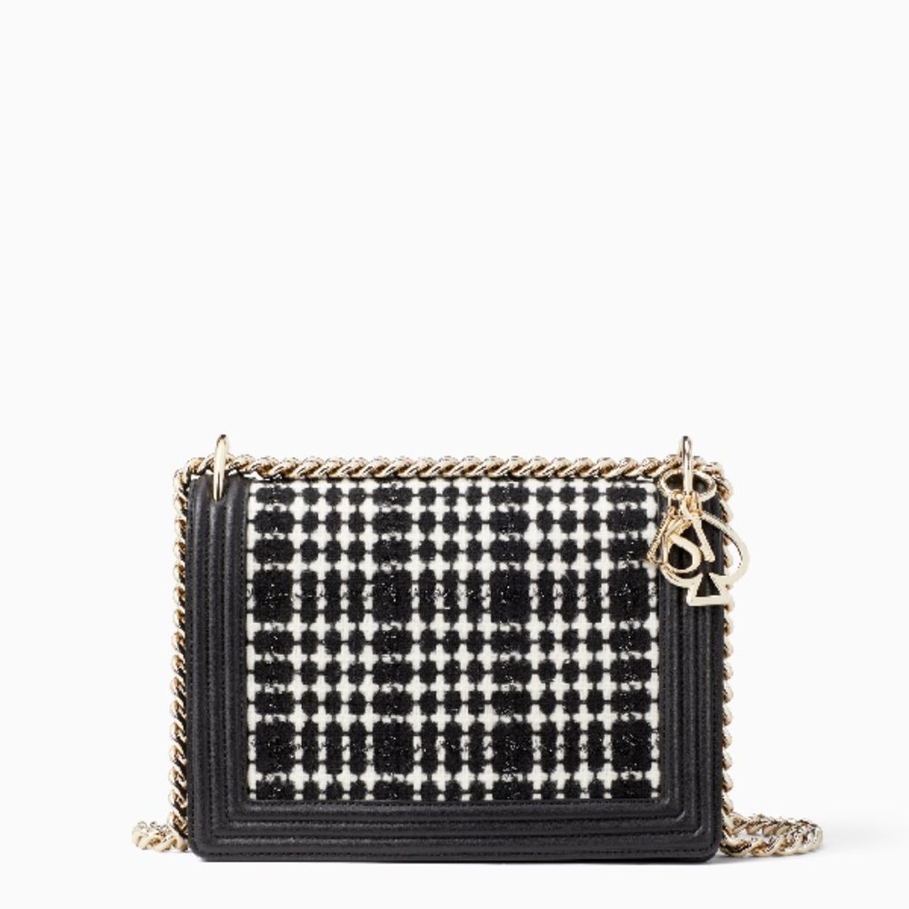 Kate Spade Reese Park Tweed Marci Bag